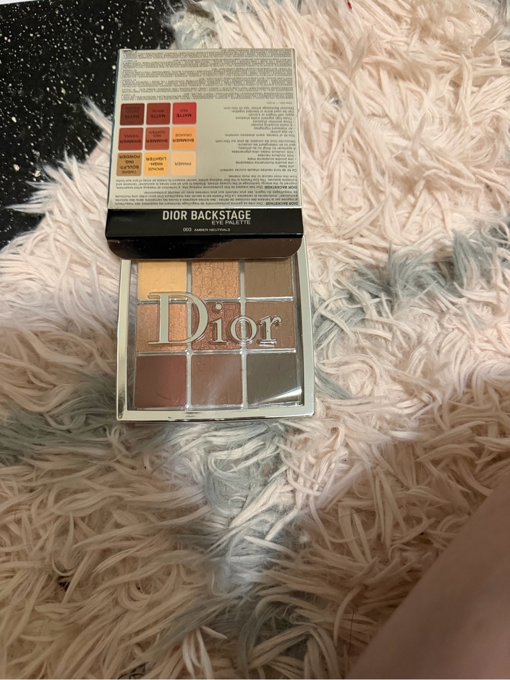 Dior Backstage Eyeshadow Palette — Neutral Browns & Warm Taupes